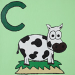 C for cow